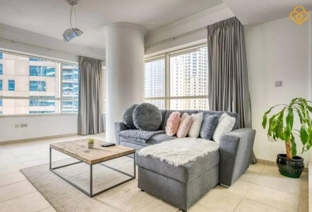 Keysplease Beautiful 2 B/R Apt, Sahab Tower Dubai Marina Lägenhet Förenade Arabemiraten