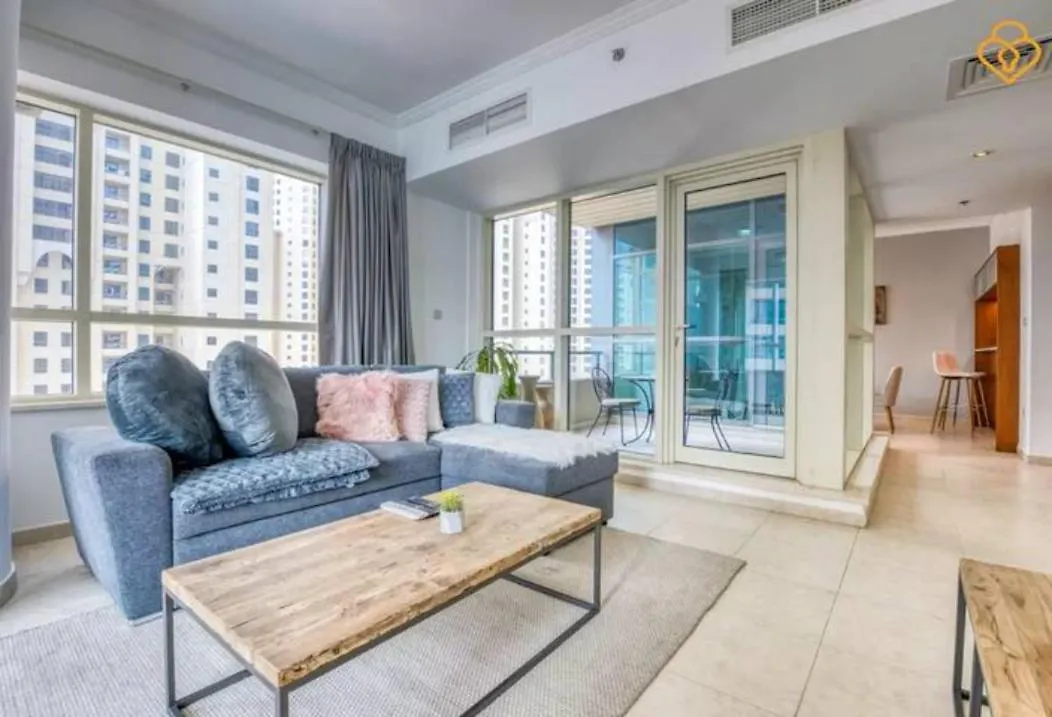 Апартаменты Keysplease Beautiful 2 B/R Apt, Sahab Tower Dubai Marina